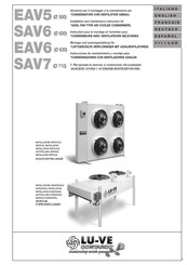 LU-VE SAV6 Instrucciones De Mantenimiento Y Montaje