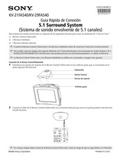 Sony WEGA KV-21FA540 Guía Rápida De Conexión