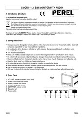 Perel Tools SMON1 Manual Del Usuario