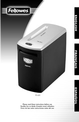 Fellowes PS-62C Manual Del Usuario