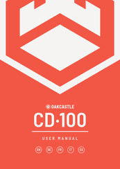 Oakcastle CD100 Manual Del Usuario