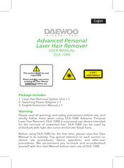 Daewoo International DLX-1088 Manual De Usuario