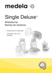 Medela Single Deluxe Instructivo De Uso Y Armado