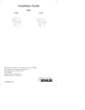 Kohler K-4876 Guia De Instalacion