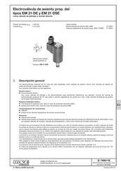 HAWE Hydraulik EM 21 DE Serie Guia De Inicio Rapido