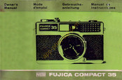 FujiFilm FUJICA COMPACT 35 Manual De Instrucciones