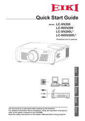 Eiki LC-XN200L Guia De Inicio Rapido