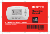 Honeywell RTH6350 Serie Manual De Instrucciones