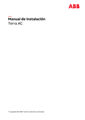 ABB Terra AC Manual De Instalación