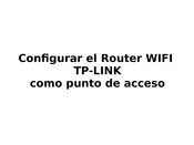 Tp-Link WR841N Guía De Configuración