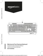 AmazonBasics B073VS6WNZ Manual Del Usuario