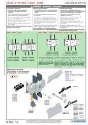 Socomec SIRCO DC/PV 800A Manual De Instrucciones