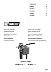 Vetus FS5116 Instrucciones De Instalación