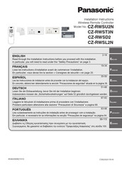 Panasonic CZ-RWSD2 Manual Del Usuario