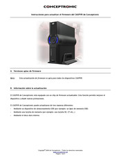 Conceptronic CM3PVR Instrucciones