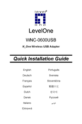 LevelOne WNC-0600USB Guía De Instalación Rápida