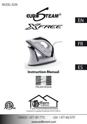 Redfern Enterprises EuroSteam Xfree 6236 Manual De Instrucciones