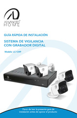 ADVANCED HOME LC-1249 Guía Rápida De Instalación