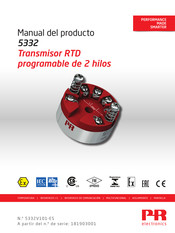 PR electronics 5332 Manual Del Producto