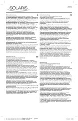 DeguDent Solaris Instrucciones De Uso