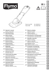 Flymo Turbo Lite 400 Instrucciones De Empleo