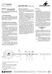 Monacor 38.5430 Manual Del Usuario