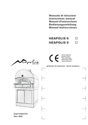 Moretti Forni Neapolis 9 Manual De Instrucciones
