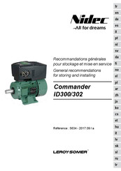 Nidec Leroy-Somer D300 Manual Del Usuario