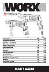 Mengual WORX WX317 Guia De Inicio Rapido