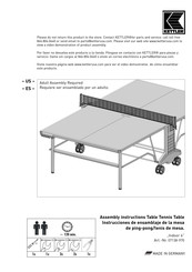 Kettler Indoor 6 Instrucciones De Montaje