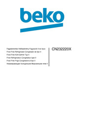 Beko CN232220X Instrucciones De Uso