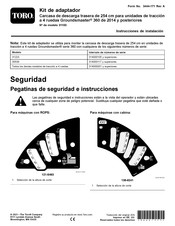 Toro 31103 Instrucciones De Instalación