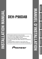 Pioneer DEH-P90DAB Manual Del Usuario