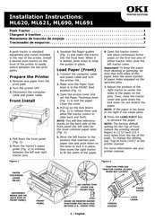Oki ML621 Instrucciones De Instalación