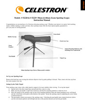 Celestron 52229 Manual De Instrucciones