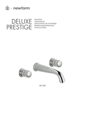 newform DELUXE PRESTIGE 68130E Instrucciones