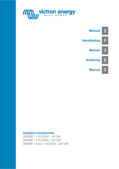 Victron energy AWG 13 Manual