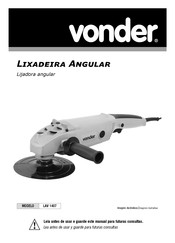 vonder LAV 1407 Manual De Instrucciones