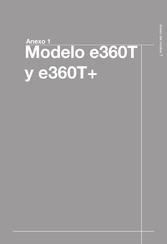 Newport e360T Manual De Funcionamiento