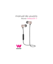 WOXTER AirBeat BT-7 Manual De Usuario