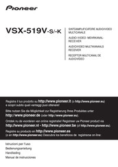 Pioneer VSX-519V-S Manual De Instrucciones