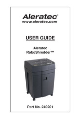 Aleratec RoboShredder 240201 Guia Del Usuario