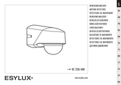 ESYLUX RC 230i KNX Manual De Instrucciones