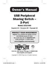 Tripp-Lite U215-002 El Manual Del Propietario