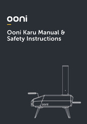 Ooni Karu Instrucciones De Seguridad Y Manual