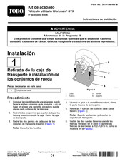 Toro 07045 Instrucciones De Instalación