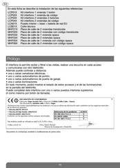 hager LCP03X Manual De Instrucciones