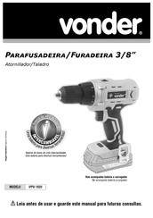 vonder 60.04.182.000 Manual De Instrucciones