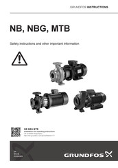Grundfos NB Instrucciones De Seguridad