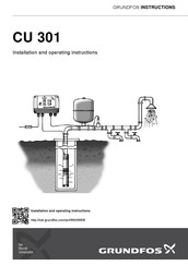 Grundfos CU 301 Instrucciones De Instalación Y Funcionamiento